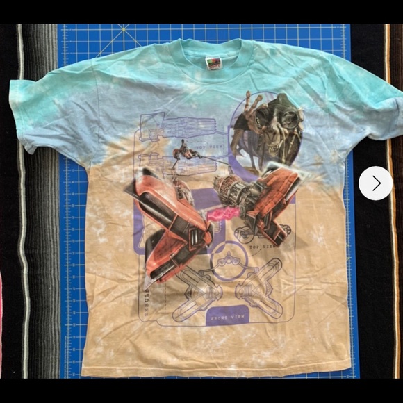 ISO LIQUID BLUE STAR WARS VINTAGE SHIRTS - Picture 4 of 6